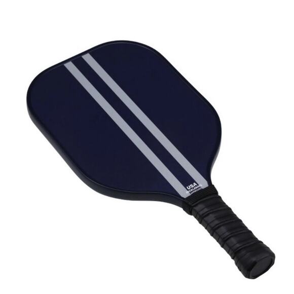 Pickleball Paddle Light Blue/Dark Blue Stripe 13MM USA Pickleball Approved - Picture 1 of 4